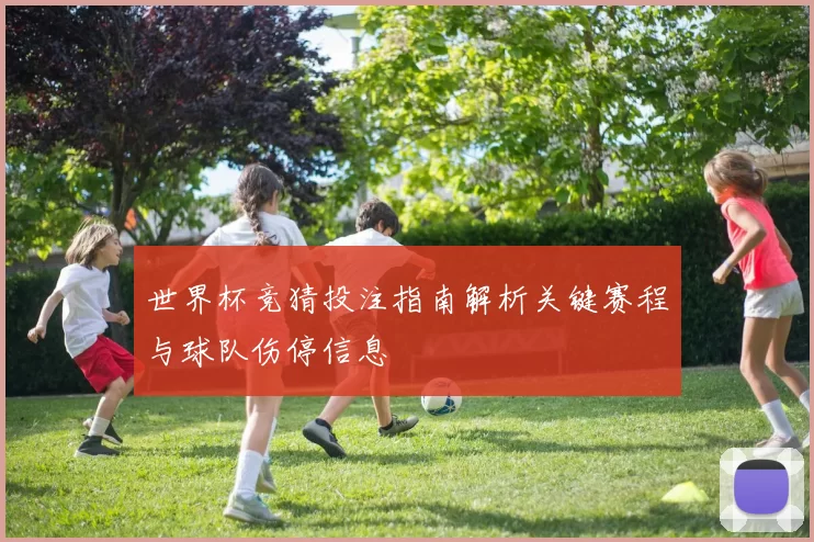 世界杯竞猜投注指南解析关键赛程与球队伤停信息